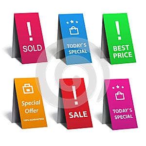 Sale sticker set