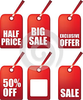 Sale tags