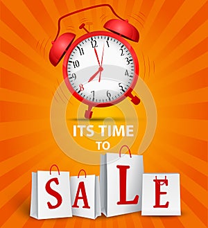 Sale time concept