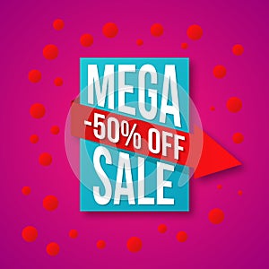 Sale vector, special offer