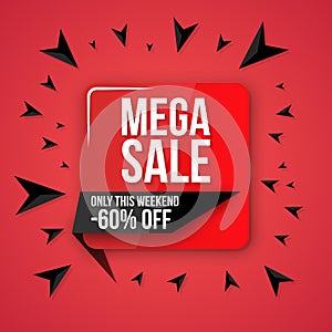 Sale vector, special offer