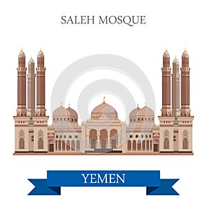 Saleh Mosque Yemen attraction travel sightseeing landmark