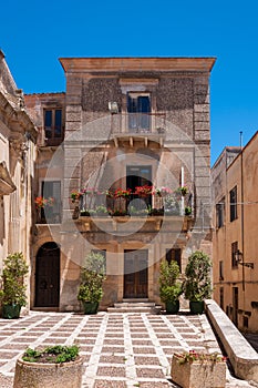 Salemi old square photo