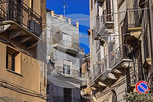 Salemi town in Sicily Island, Italy photo