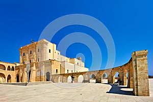 Salento. Apulia Puglia Italy. Santa Maria di Leuca. Santuario di Santa Maria de Finibus Terrae