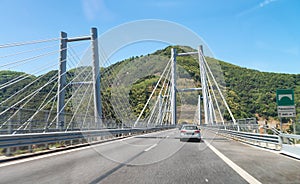 Salerno Reggio Calabria interstate highway bridge, Italy photo