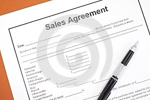 Sales Agreement