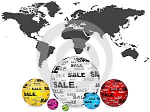 Sales around the world