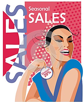 Sales background