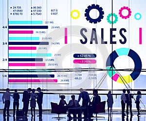 Sales Economy Financial Payment Selling Concept