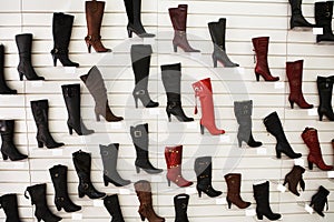 Sales of fashionable footwear