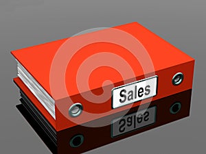 Sales File Shows Business And Selling