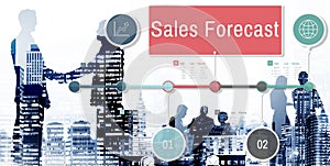 Sales Forecast Planning Strategy Business Concept