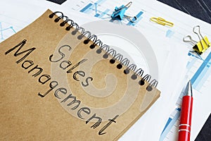 Sales Management is shown on the conceptual business photo