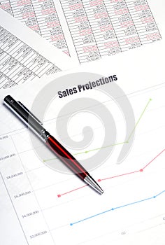 Sales projections photo