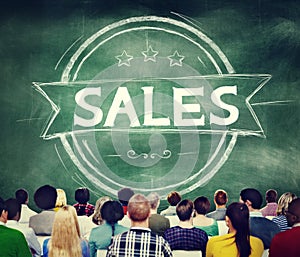 Sales Selling Discount Commerce Marketing Concept