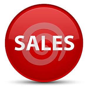 Sales special red round button