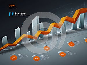 Sales Success Illustrated: Visualizing Key Metrics and KPIs in an Engaging Infographic