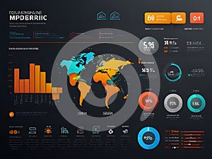 Sales Success Illustrated: Visualizing Key Metrics and KPIs in an Engaging Infographic