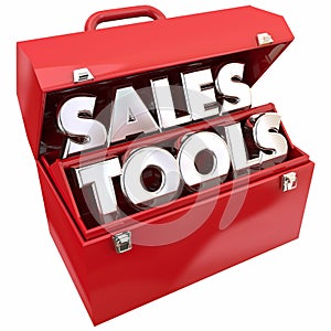 Sales Tools Selling Resources Toolbox Words