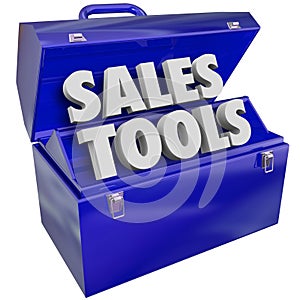 Sales Tools Words Toolbox Selling Technique Scheme