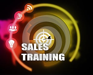 Sales Training concept plan graphic