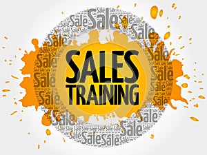 Sales Training words cloud