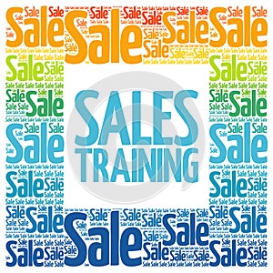 Sales Training words cloud