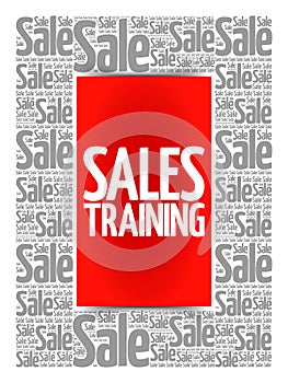 Sales Training words cloud