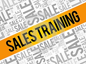 Sales Training words cloud