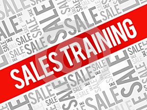 Sales Training words cloud