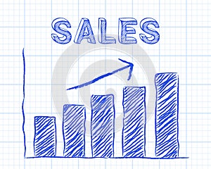 Sales Up Graph Paper