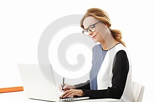 Sales woman portrait
