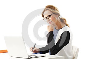 Sales woman portrait