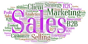 Sales Word Cloud