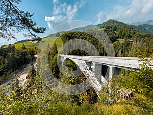 Salginatobel bridge in Switzerland