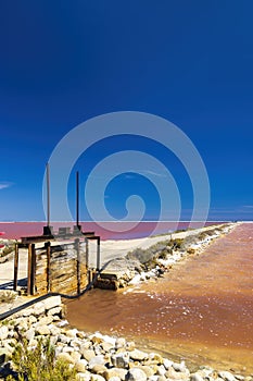 Salin de Giraud in Camargue region, Provence, France