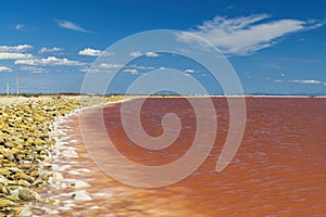 Salin de Giraud in Camargue region, Provence, France