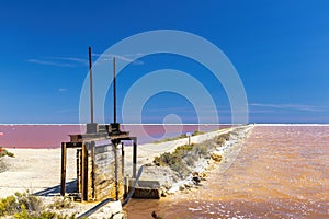 Salin de Giraud in Camargue region, Provence, France