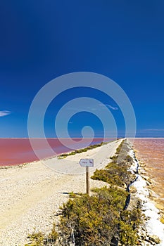 Salin de Giraud in Camargue region, Provence, France