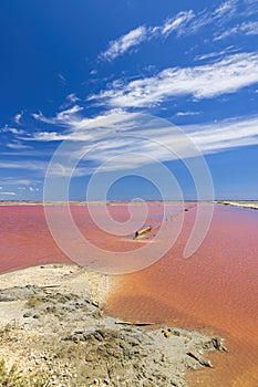 Salin de Giraud in Camargue region, Provence, France