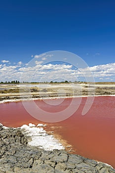 Salin de Giraud in Camargue region, Provence, France