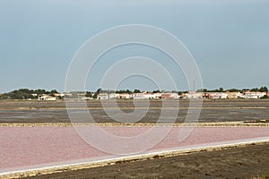 Salin du Mas des Crottes near Salin-de-Giraud, France