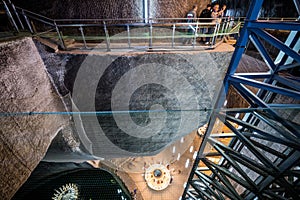 Salina Turda salt mine in Turda