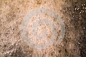 Salina Turda. Texture salt on the walls