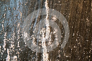 Salina Turda. Texture salt on the walls