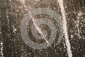 Salina Turda. Texture salt on the walls