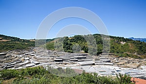 Salinas de Anana in Basque Country, Spain photo