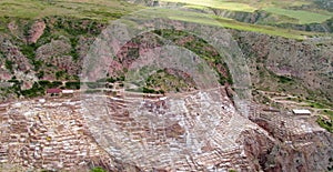 Salinas de Maras ancient salt mines near Cusco, Peru