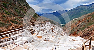 Salinas de Maras, Sacred Valley, Peru.